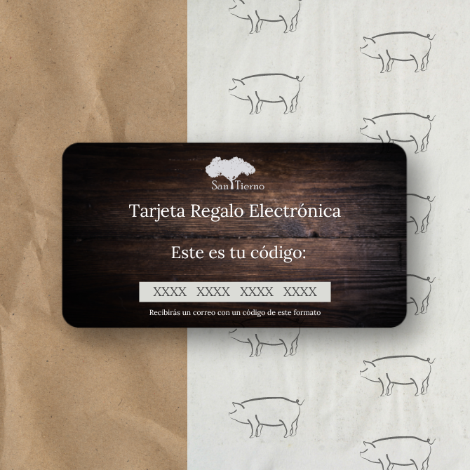 Tarjeta Regalo San Tierno Gourmet Cupón